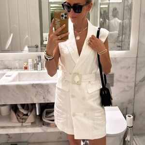 NWT linen shirt dress
